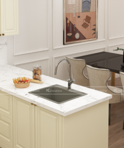 VÒI RỬA BÁT RÚT DÂY KONOX PONTE CHROME - 37 VÒI RỬA BÁT RÚT DÂY KONOX PONTE CHROME - 36