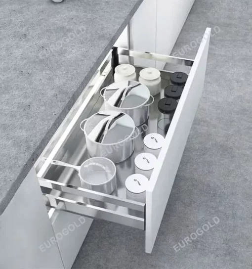 Giá xoong nồi hộp 2 lớp đáy gắn cánh EU130750 - 1