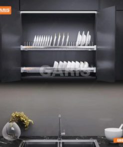 GIÁ BÁT ĐĨA CỐ ĐỊNH 2 TẦNG NAN TRÒN GARIS GB04.80E - 12 GIÁ BÁT ĐĨA CỐ ĐỊNH 2 TẦNG NAN TRÒN GARIS GB04.80E - 11