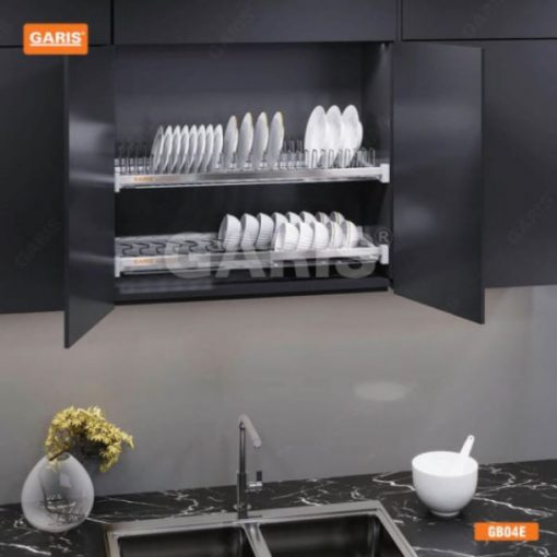 GIÁ BÁT ĐĨA CỐ ĐỊNH 2 TẦNG NAN TRÒN GARIS GB04.90E - 1