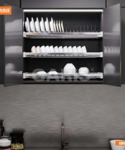 GIÁ BÁT ĐĨA CỐ ĐỊNH 3 TẦNG NAN TRÒN GARIS GB07.80E - 12 GIÁ BÁT ĐĨA CỐ ĐỊNH 3 TẦNG NAN TRÒN GARIS GB07.80E - 11