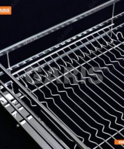 Giá bát đĩa Inox nan vuông cánh kéo GARIS GD02.90E - 12 Giá bát đĩa Inox nan vuông cánh kéo GARIS GD02.90E - 11