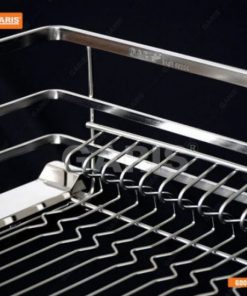 Giá bát đĩa Inox nan vuông cánh kéo GARIS GD02.80E - 12 Giá bát đĩa Inox nan vuông cánh kéo GARIS GD02.80E - 11