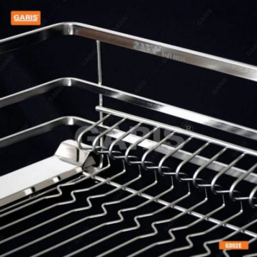 Giá bát đĩa Inox nan vuông cánh kéo GARIS GD02.80E - 5