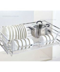 Gía xoong nồi chén đĩa đa năng Eurogold inox 304 EP90