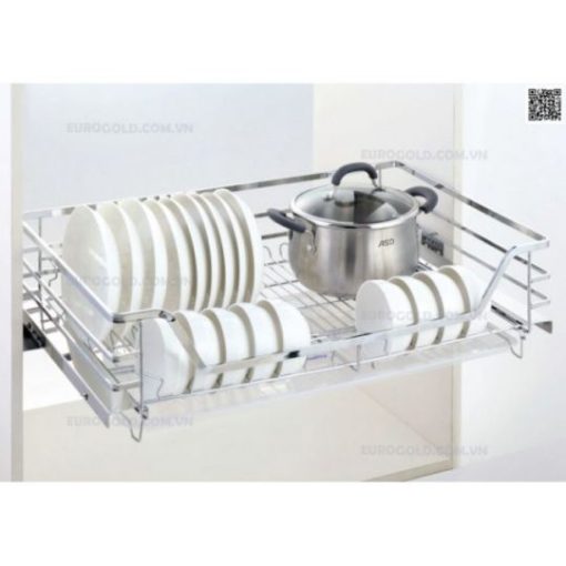 Gía xoong nồi chén đĩa đa năng Eurogold inox 304 EP60 - 1