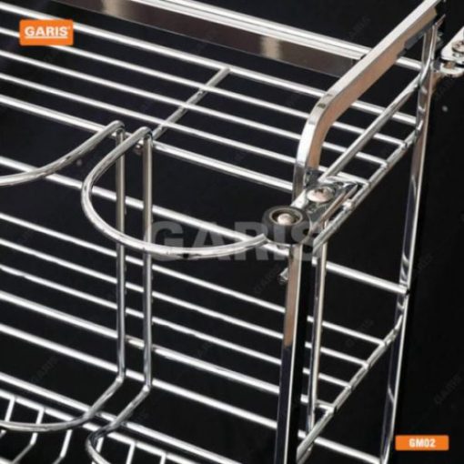 Giá chai lọ gia vị 2 tầng Garis GK02.25C - 7
