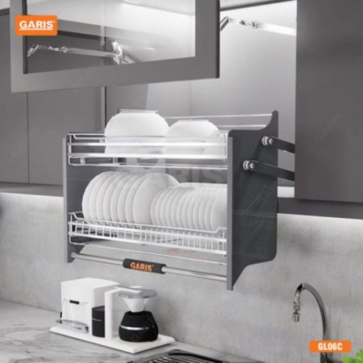 GIÁ BÁT ĐĨA NÂNG HẠ NAN VUÔNG GARIS GL06.80C - 1