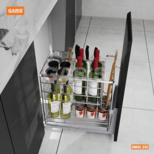 Giá chai lọ dao thớt, cánh kéo GARIS GM02.40C - 3