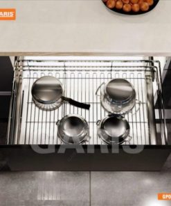 Giá xoong nồi cánh kéo nan vuông Garis GP02.70C - 13