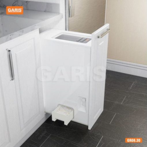 Thùng gạo 25kg cánh kéo Garis GR08.30 - 3