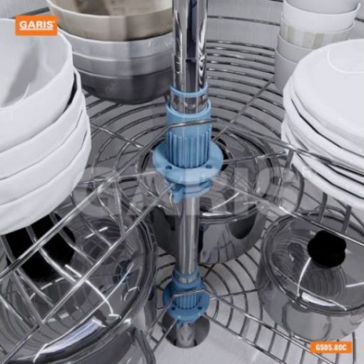 Giá xoay inox nan GARIS GS05.80C - 5