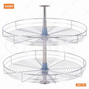 Mâm xoay 4/4 nan tròn Garis GS07.70C - 3