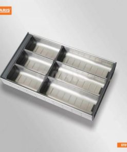 Khay chia ngăn kéo inox hãng GARIS GT01.4 - 14 Khay chia ngăn kéo inox hãng GARIS GT01.4 - 13