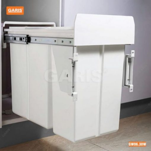 Thùng rác đôi cánh kéo 30 lít GARIS GW06.30W - 1