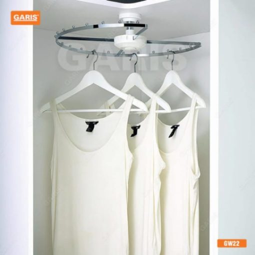 GIÁ XOAY, TREO GÓC TỦ QUẦN ÁO GARIS GW22 - 1