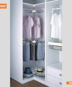 GIÁ XOAY, TREO GÓC TỦ QUẦN ÁO GARIS GW23