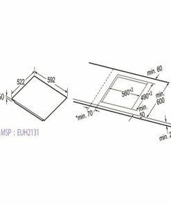 BẾP TỪ 3 VÙNG NẤU EUROGOLD EUH2131 - 13