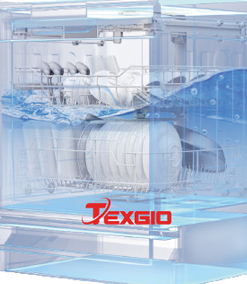 Texgio Dishwasher TGWFS64B - 5 Bộ Liền Chậu, Sấy Khí Nóng - 19