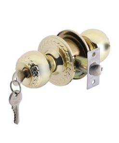 Khóa cơ tay nắm tròn Demax LK801 PB