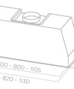 Máy hút mùi Elica CT35 PRO IX/A/60 PRF0177577 - 12 Máy hút mùi Elica CT35 PRO IX/A/60 PRF0177577 - 11