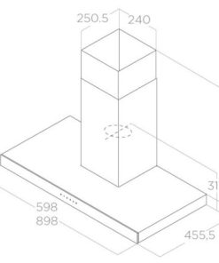 Máy hút mùi áp tường Elica JOY WHIX/A/90 PRF0104631A - 9