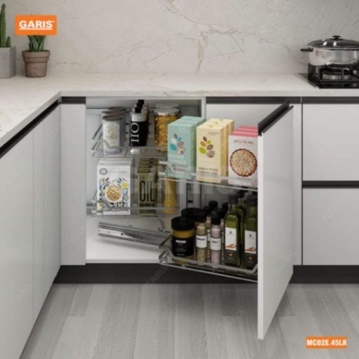 Hệ góc sole nan vuông Garis MC02E.45L/R - 1