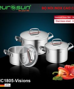 Bộ nồi inox Eurosun MC1805 Visions