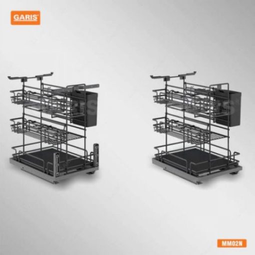 Giá gia vị dao thớt chai lọ Garis MM02.35N - 5