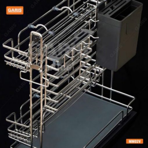 Giá dao thớt gia vị chai lọ Garis MM02.30V - 7