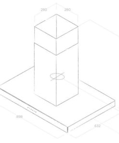 Máy hút mùi áp tường Elica JOY ISLAND BLIX/A/90 PRF0104628A - 14 Máy hút mùi áp tường Elica JOY ISLAND BLIX/A/90 PRF0104628A - 13