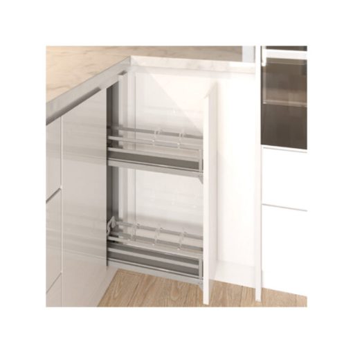 Rổ kéo để chai lọ OMERO 150 Hafele 200mm phiên bản trái 549.20.891 - 1