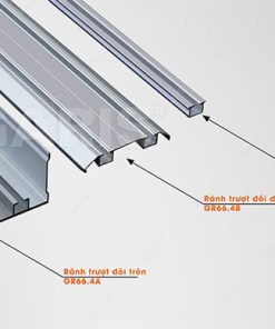 Ray trượt đơn thông dụng Garis GR66.3 - 10 Ray trượt đơn thông dụng Garis GR66.3 - 9