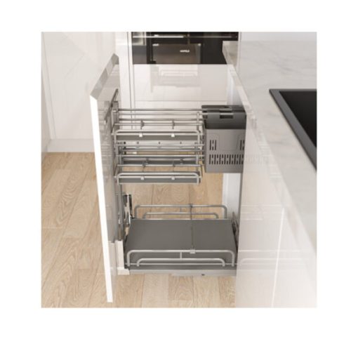 Rổ kéo để chai lọ OMERO MULTI Hafele 400mm 595.00.805 - 5
