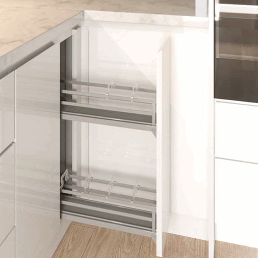 Rổ kéo để chai lọ 200mm Hafele 549.20.841 - 5