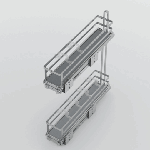 Rổ kéo để chai lọ OMERO 150 Hafele 549.20.891 - 1