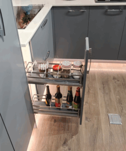 Rổ kéo để chai lọ OMERO 150 Hafele 549.20.891 - 17