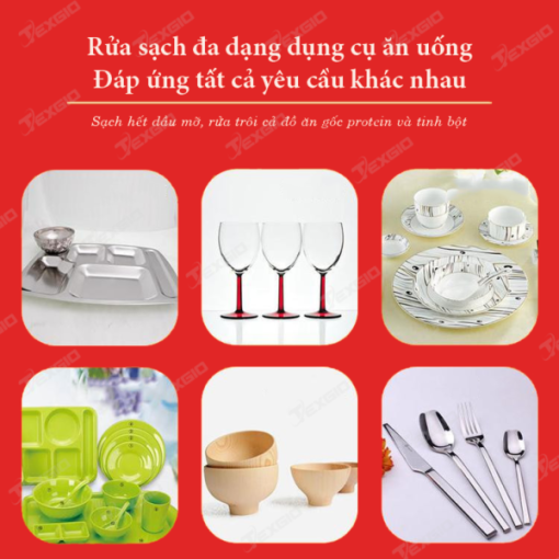 Máy Rửa Chén Bát Công Nghiệp UltraSonic Texgio Luxury TGU-800HS - 11