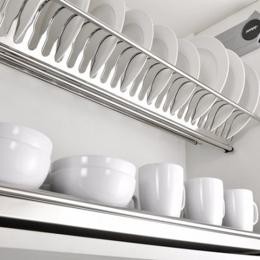 Giá chén đĩa cố định chữ V Eurogold inox304 EP170 - 9
