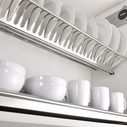 Gía chén đĩa cố định chữ V Eurogold inox304 EP1100 - 9