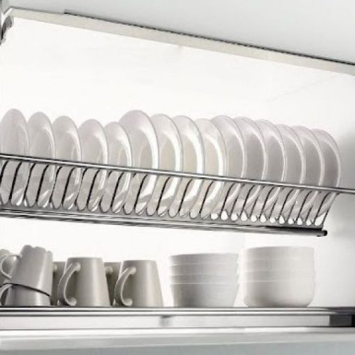 Gía chén đĩa cố định chữ V Eurogold inox201 EU01100 - 7