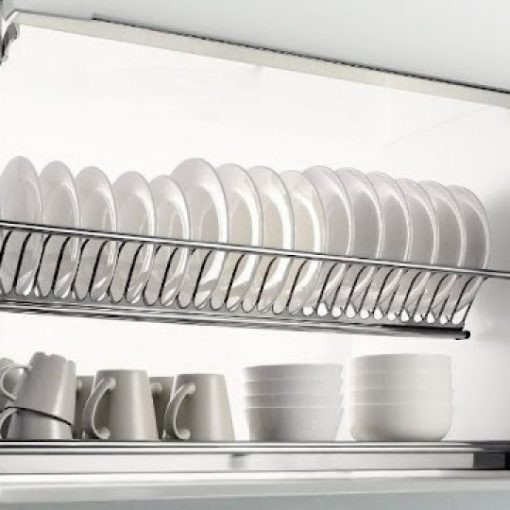 Giá chén đĩa cố định chữ V Eurogold inox201 EU01060 - 9