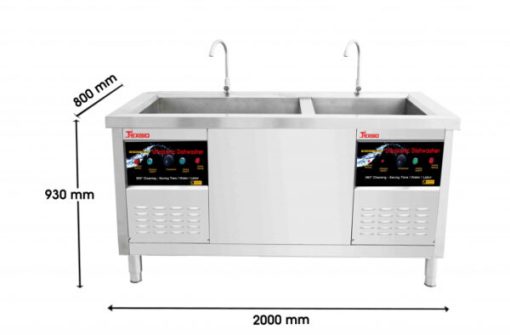 Máy Rửa Chén Bát Công Nghiệp UltraSonic Texgio Classic TGU-2000CD - 1