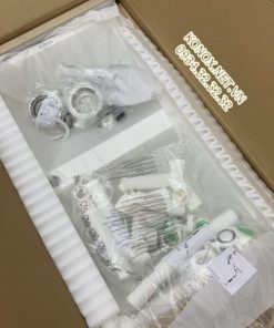 Granite sink Phoenix 860 White SilverSiphon, giá úp bát inox KONOX - 78 Granite sink Phoenix 860 White SilverSiphon, giá úp bát inox KONOX - 77