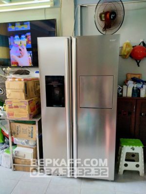 TỦ LẠNH SIDE BY SIDE KAFF KF-BCD606MBR - 73