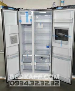 TỦ LẠNH SIDE BY SIDE KAFF KF-BCD606MBR - 75