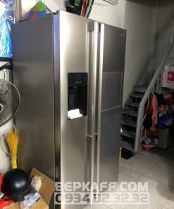 TỦ LẠNH SIDE BY SIDE KAFF KF-BCD606MBR - 83