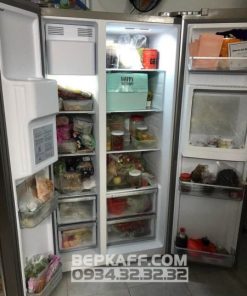 TỦ LẠNH SIDE BY SIDE KAFF KF-BCD606MBR - 85