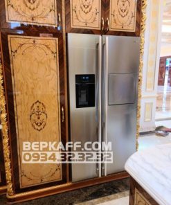 TỦ LẠNH SIDE BY SIDE KAFF KF-BCD606MBR - 97