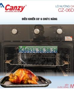 LÒ NƯỚNG ÂM TỦ CANZY CZ-06DL - 36 LÒ NƯỚNG ÂM TỦ CANZY CZ-06DL - 35